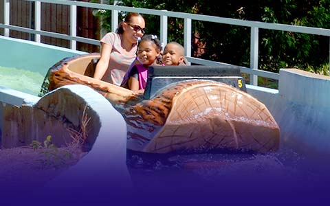 Log Flume at Magic Springs